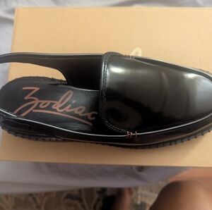 Zodiac Black Slip-On Loafers